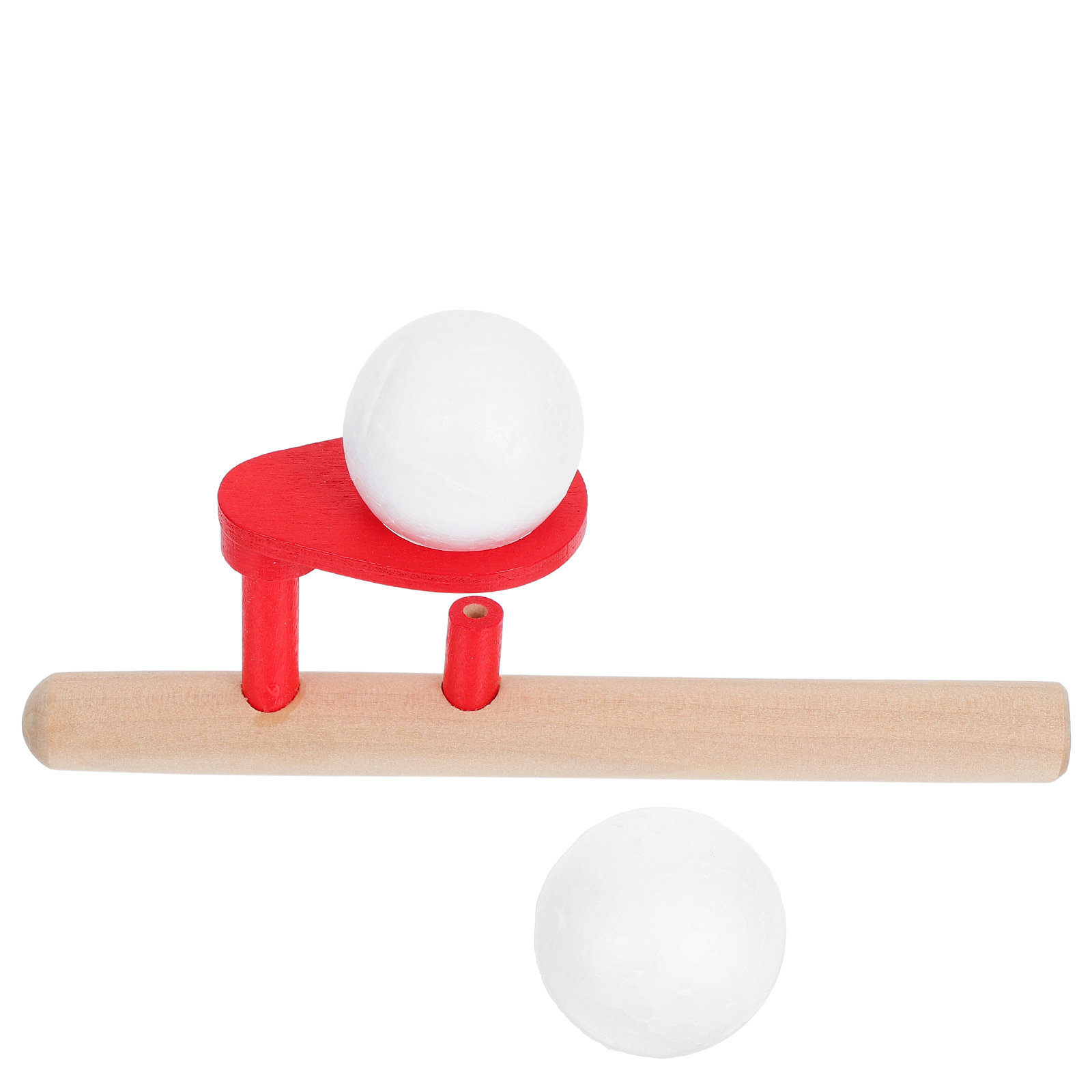 Game Educational For Kids Free - 1Pcs Floating Blow Wooden Balance Game