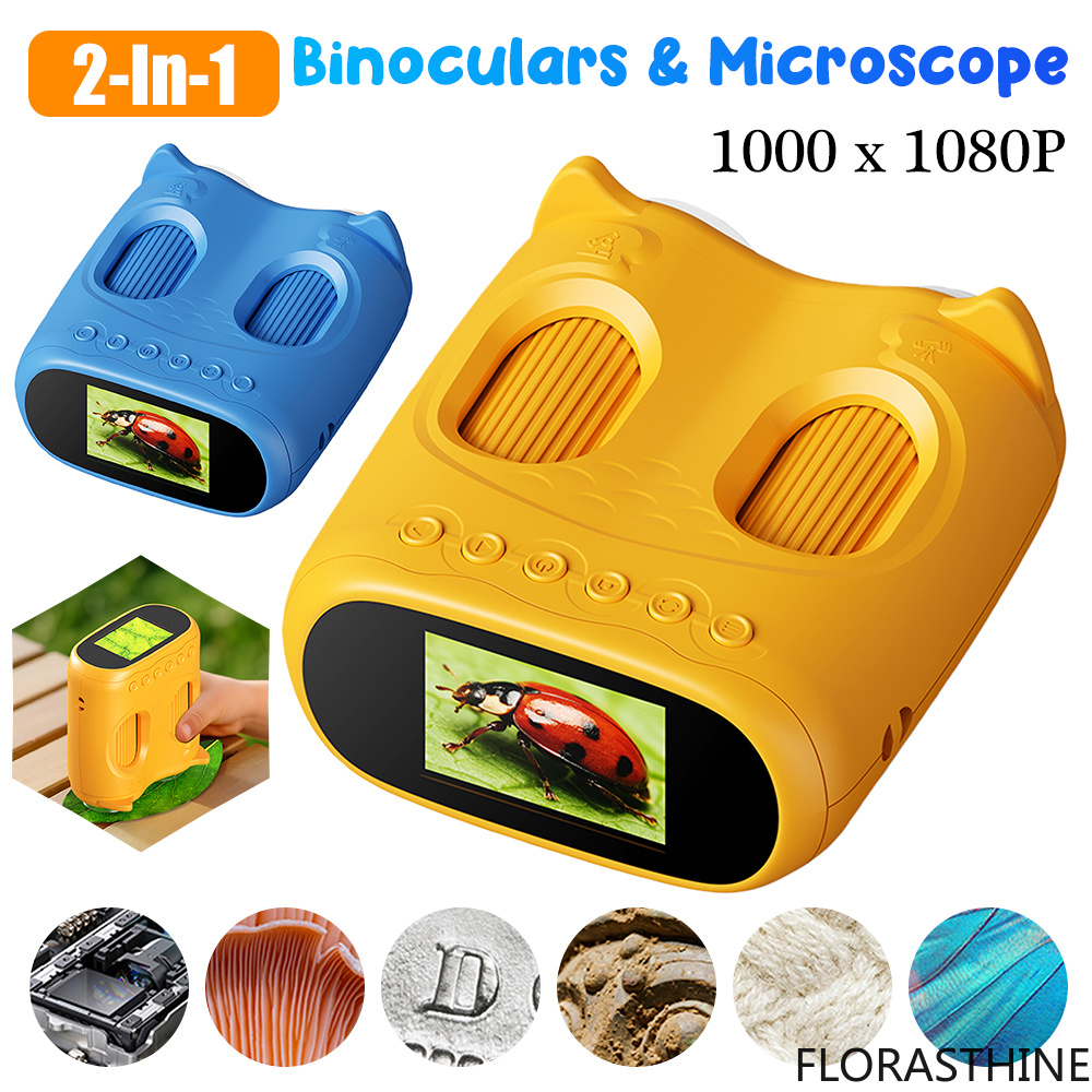 Kids Definition Of Education - Microscope and Telescope 2 in 1