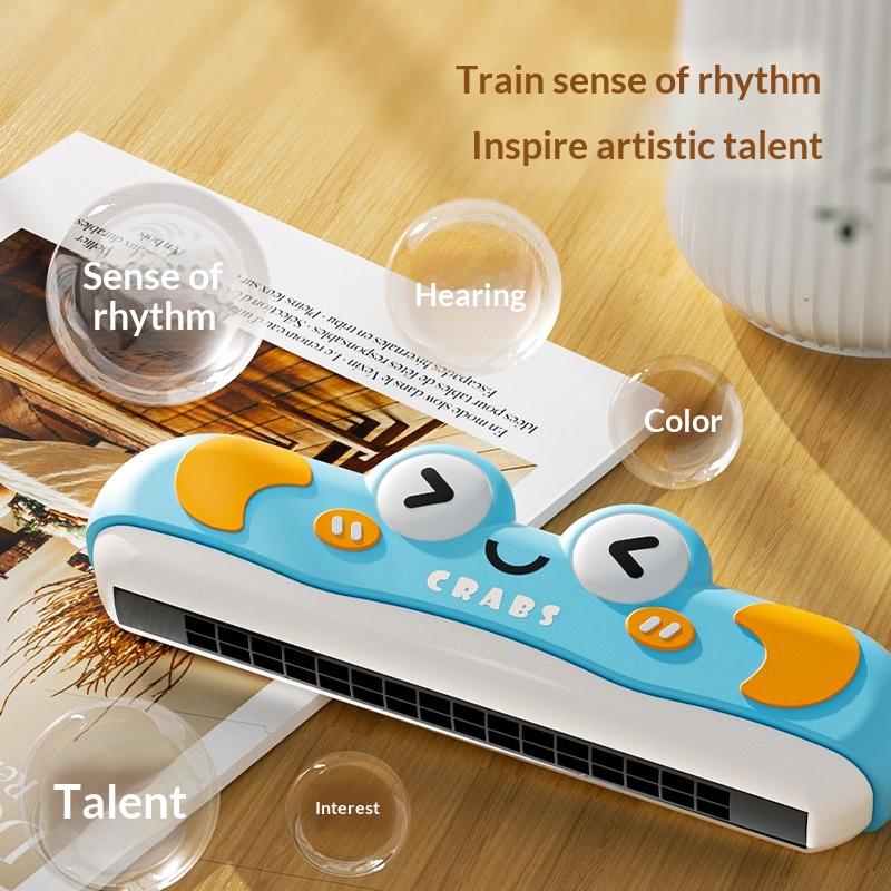Kids Education Design - Cartoon Harmonica 32-Hole Whistle Early Education