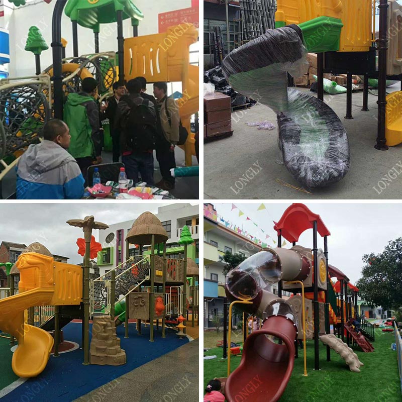 Commercial Plastic Slide 450x2 - Kids Outdoor Education ulasan dan harga