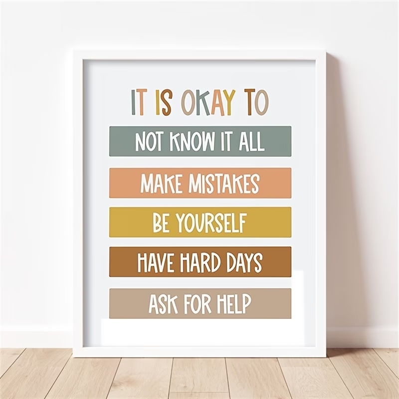 Modern Bohemian Classroom Educ - Kids Educational Posters ulasan dan harga