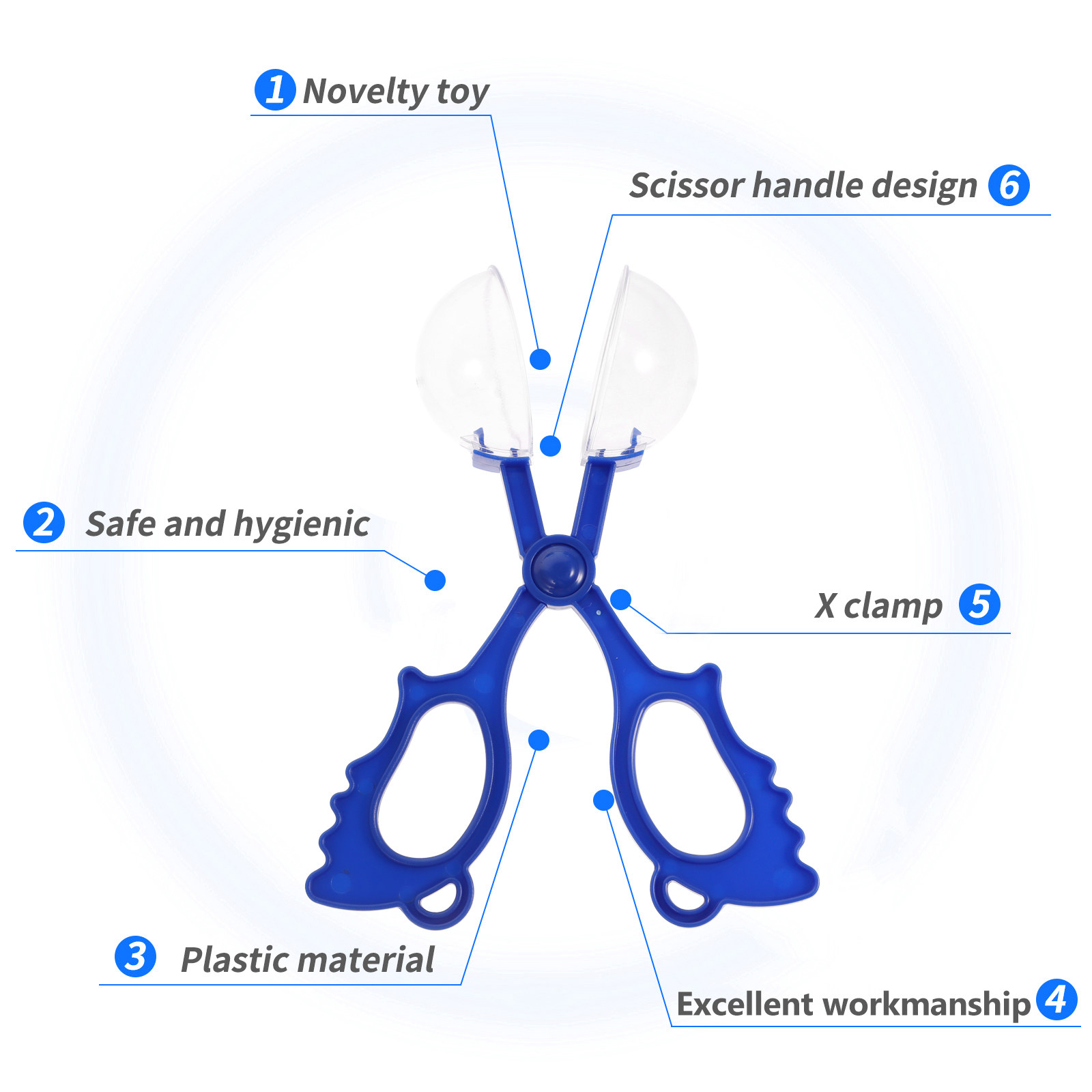 8Pcs Insect Catcher Scissors K - Kids Outdoor Education ulasan dan harga