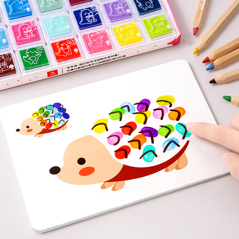 Creativity Finger Painting Set - Kids Education Laptop ulasan dan harga