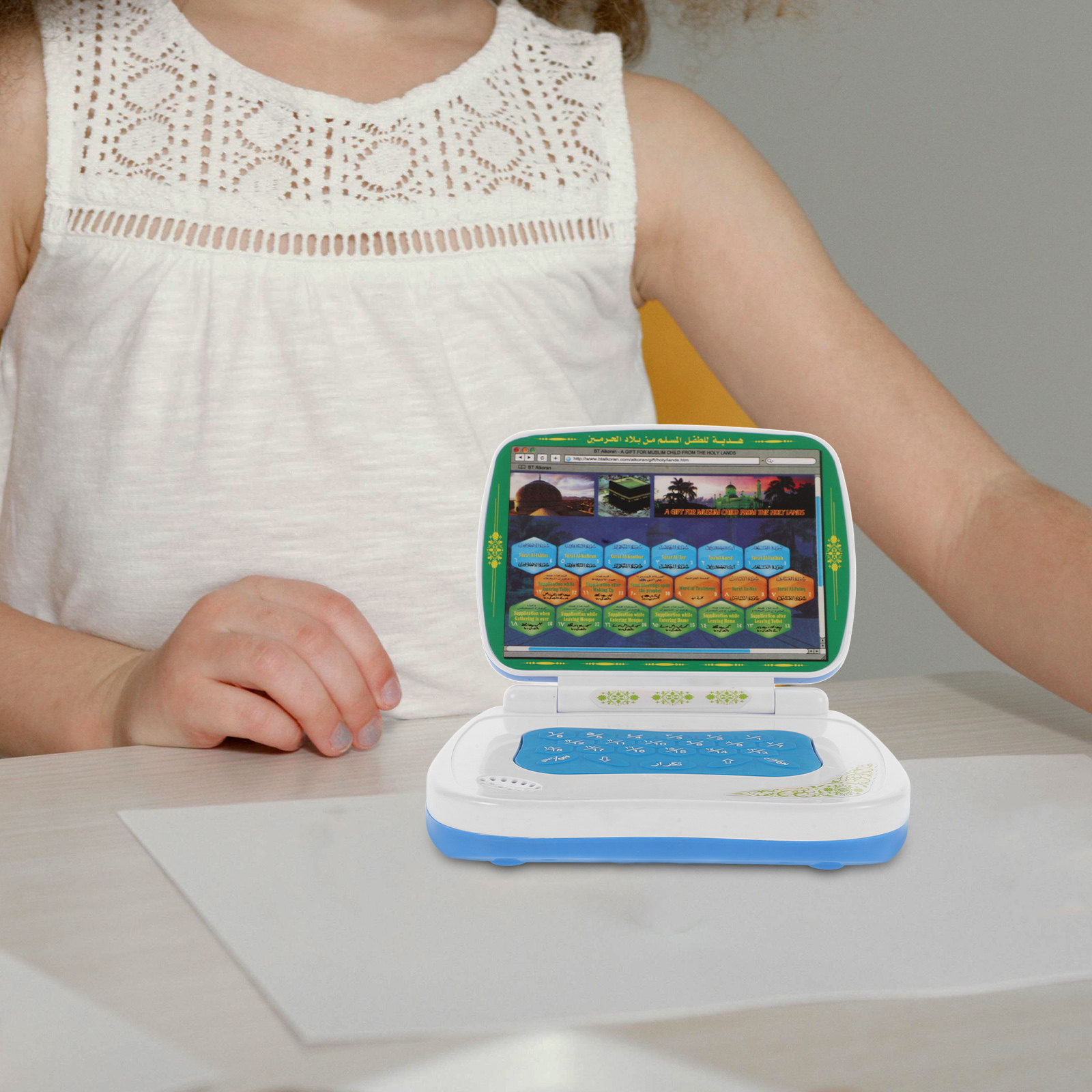 Foldable Touch Learning Machin - Kids Education Laptop ulasan dan harga