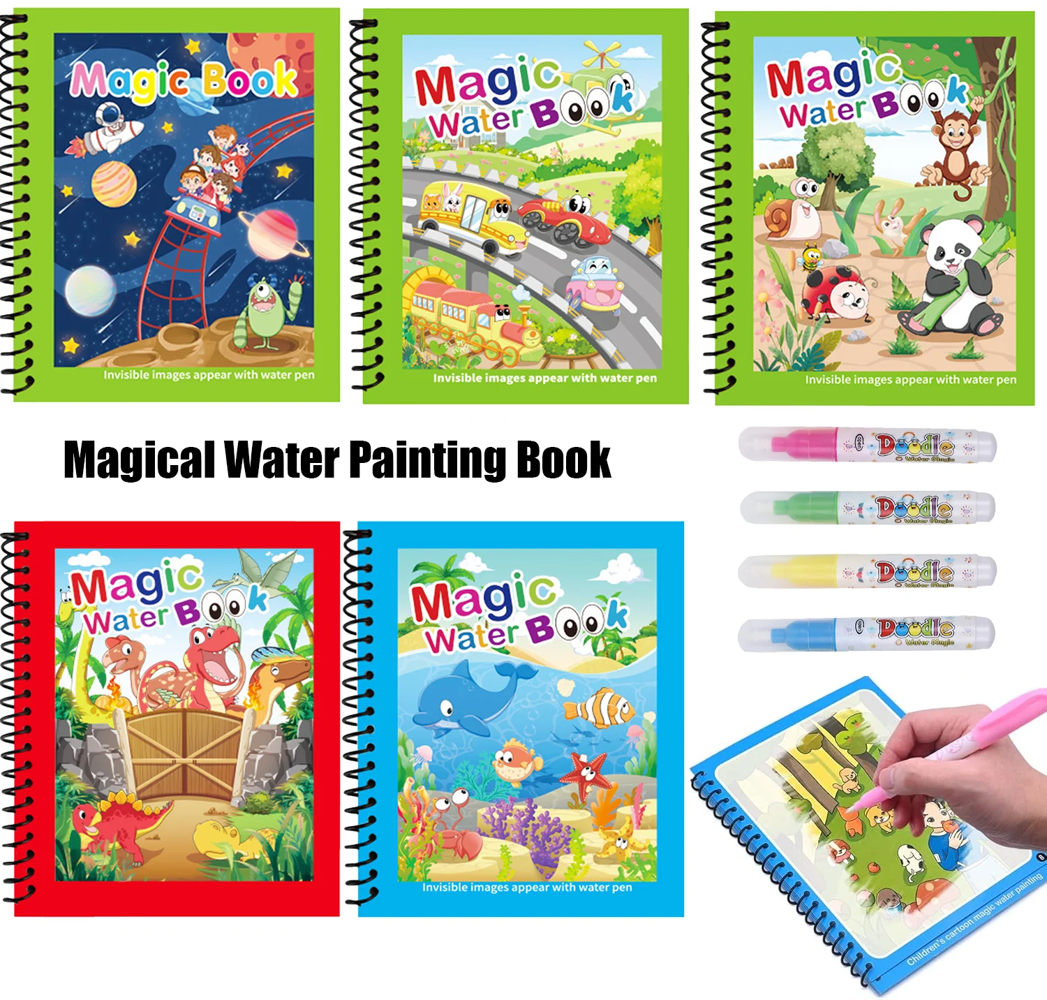 1pc Reusable Kids Magic Water  - Kids Education Laptop ulasan dan harga