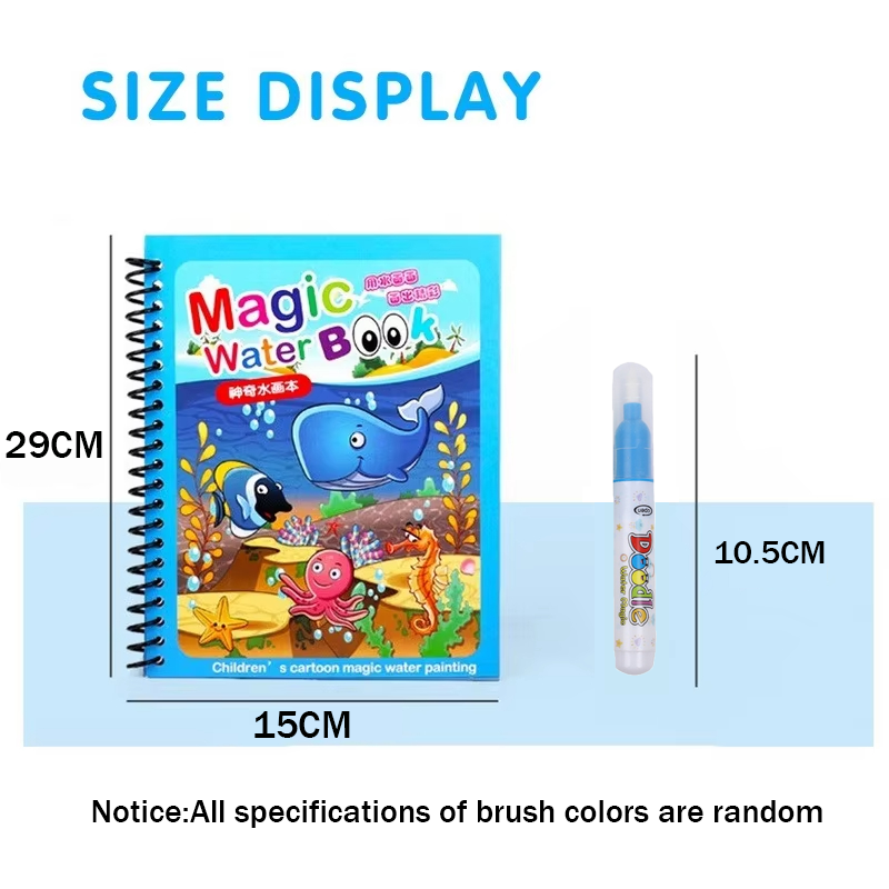 1pc Reusable Kids Magic Water  - Kids Education Laptop ulasan dan harga