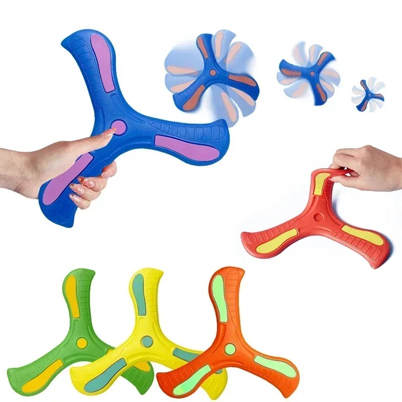 Children Boomerang Soft Three- - Kids Outdoor Education ulasan dan harga